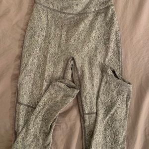gymshark fleur texture leggings